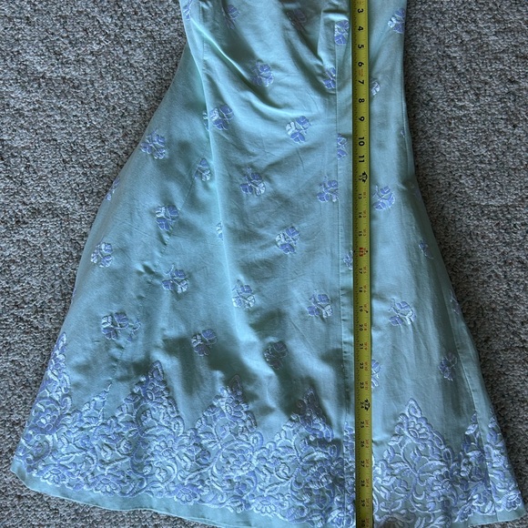 NWT Shoshanna Light Green Dress with White Embroidery - Picture 13 of 13